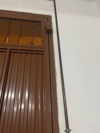 Puerta de garaje de hierro 4 hojas