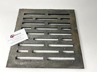 Rejilla Fundición Estufa/Chimenea 27x27cm