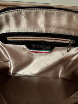 Borsa Nero Giardini nera lucida