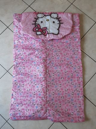 Sacco a pelo Hello Kitty rosa