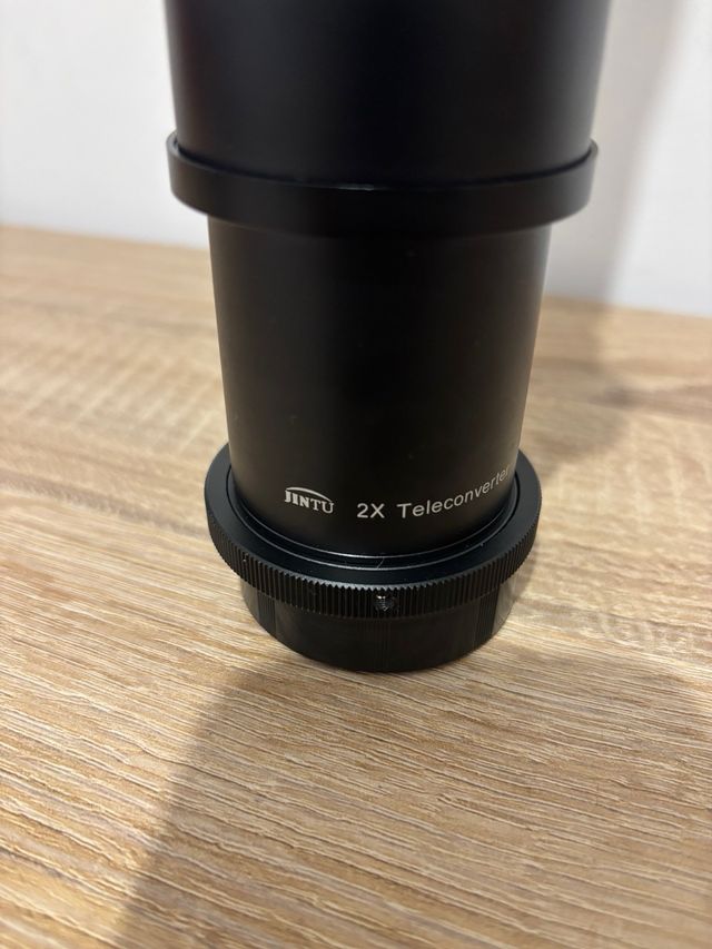Objetivo Jintu 420-800mm + Duplicador 2X