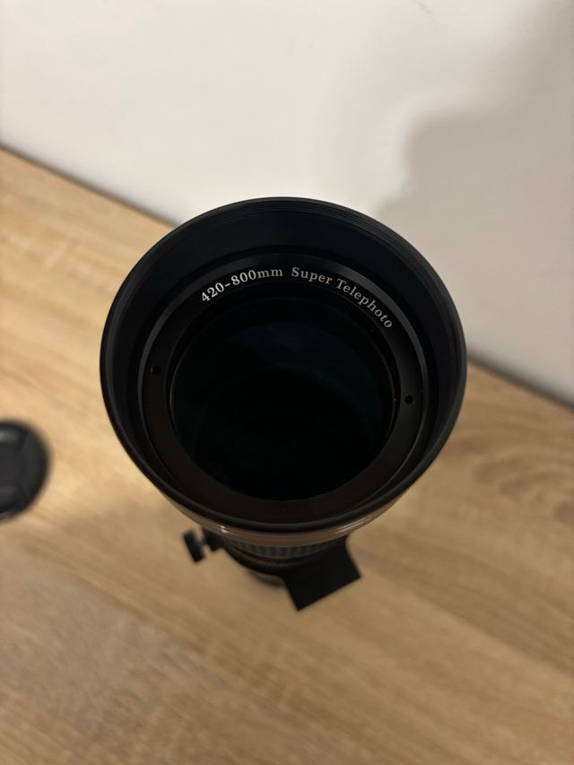 Objetivo Jintu 420-800mm + Duplicador 2X