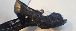 Lote 2 pares zapatos mujer talla 38