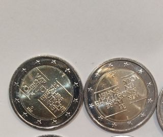 Lote 14 monedas conm 2€ - Reserva Leire D.