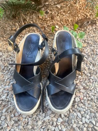Sandalias YSL negras