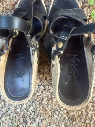 Sandalias YSL negras