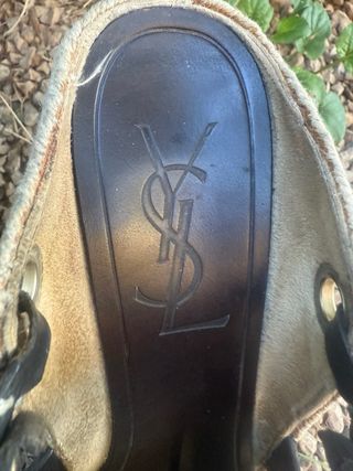 Sandalias YSL negras