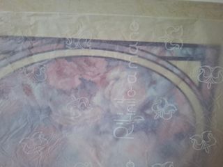 Copriletto in Seta Rosa con Bordi Lavorati