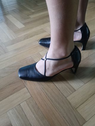 Zapatos de fiesta negros