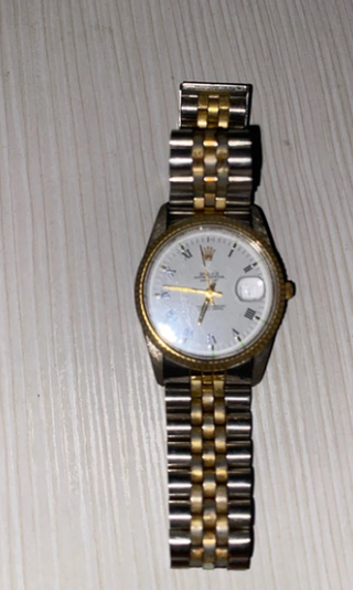 Reloj Rolex Hombre Oro y Plata
