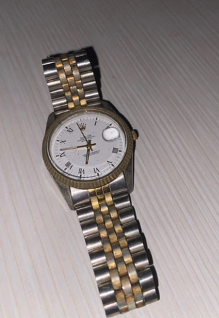 Reloj Rolex Hombre Oro y Plata