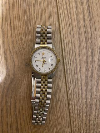 Reloj Rolex Hombre Oro y Plata