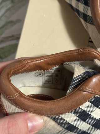 Scarpe Burberry Bambino Check
