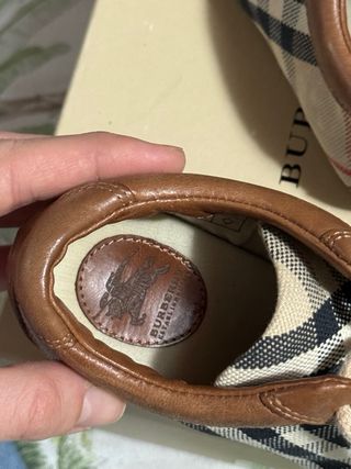 Scarpe Burberry Bambino Check