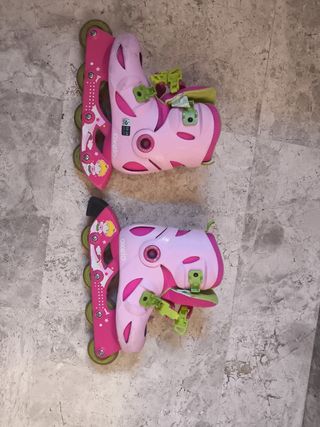 Patines en línea Oxelo Talla 32-34 Rosa