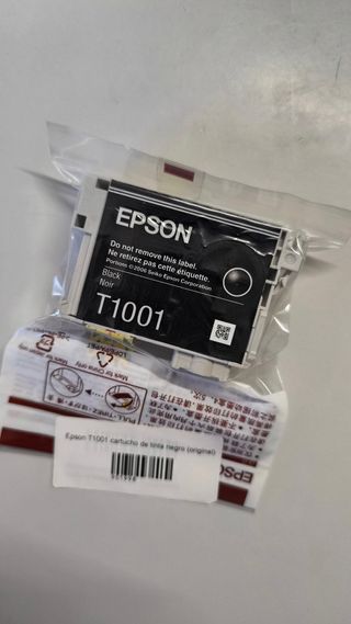 Cartucho Tinta Epson T1001 Negro Original