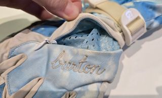 Guantes Burton Gore-Tex Azul y Blanco