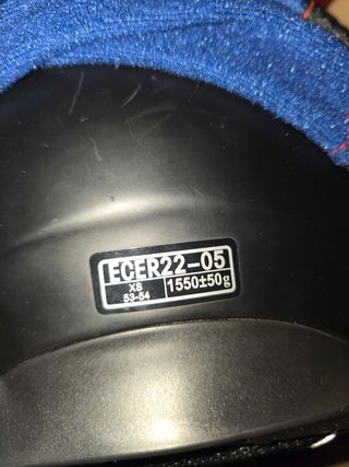 Casco de moto LS2 negro