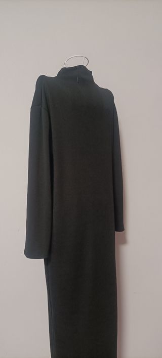 Abito lungo nero Zara over