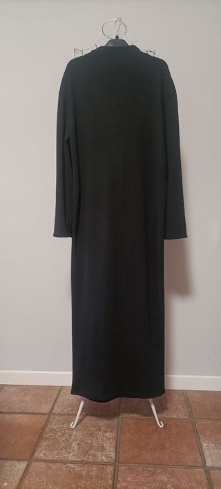 Abito lungo nero Zara over