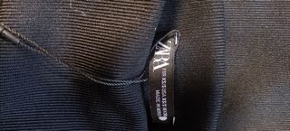 Abito lungo nero Zara over