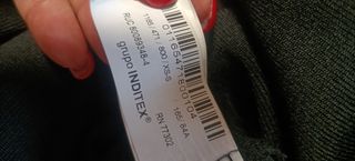 Abito lungo nero Zara over