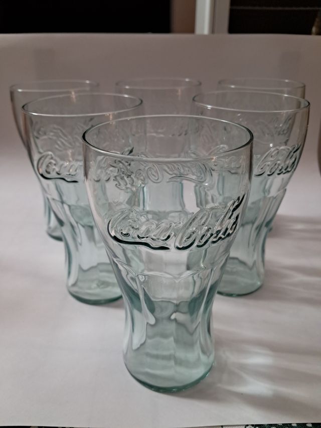 Set 6 Bicchieri Coca Cola 500ml altezza cm 19.
