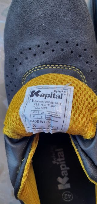 Calzado de seguridad Kapital talla 42