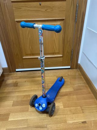 Patinete 3 Ruedas Azul