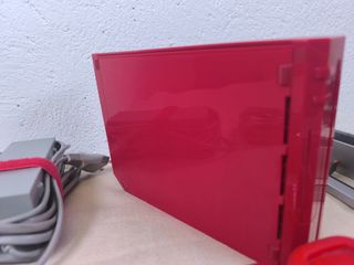 Nintendo Wii Roja + Super Mario Bros Wii