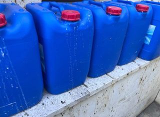 Garrafas azules 20L para líquidos pack de 10