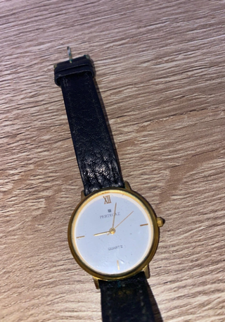 Reloj PERTEGAZ Hombre Negro/Dorado