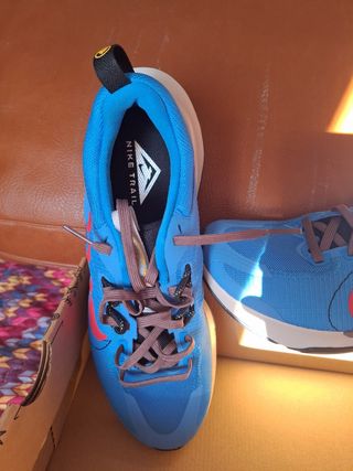 Zapatillas Nike Trail Running Azul/Rojo