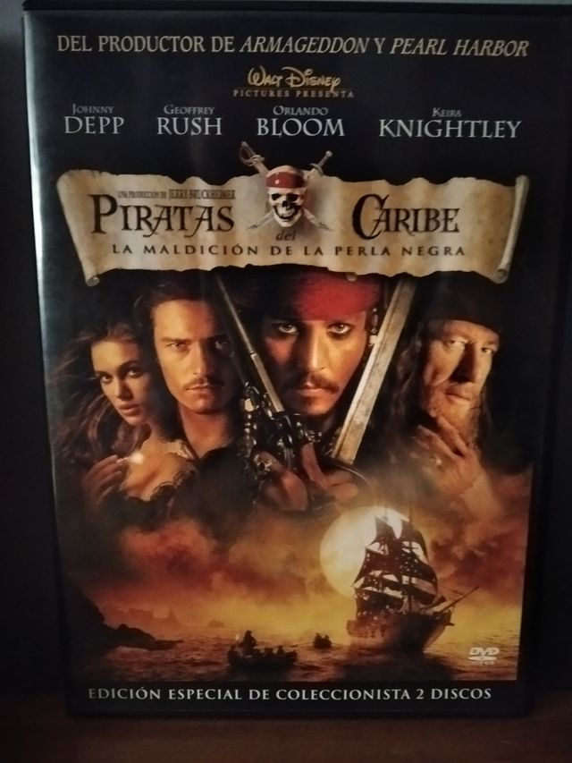 Trilogía piratas del Caribe dvd