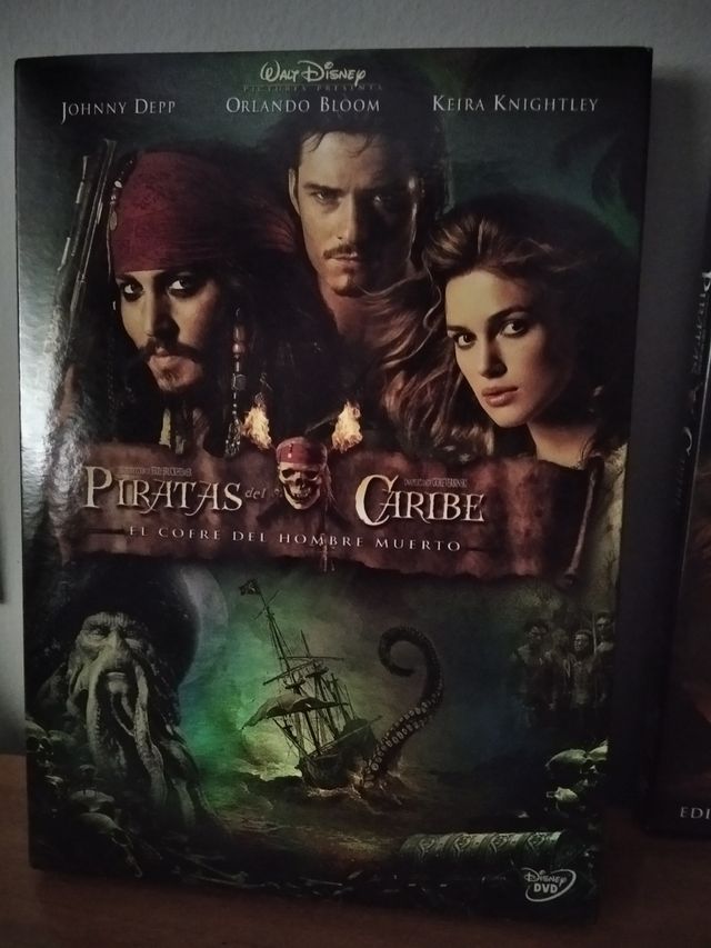 Trilogía piratas del Caribe dvd