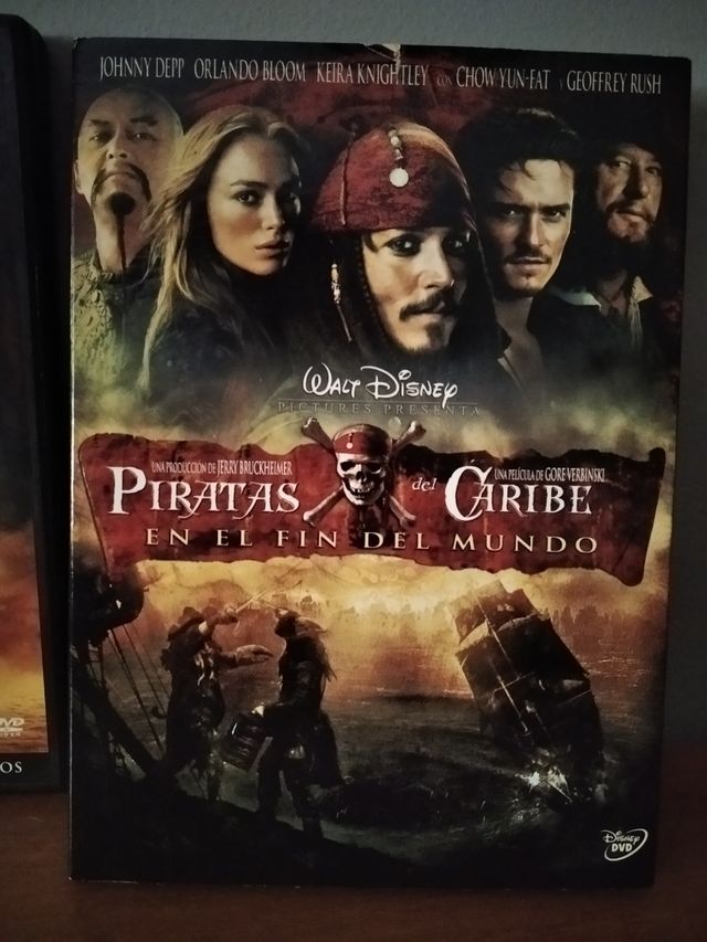 Trilogía piratas del Caribe dvd