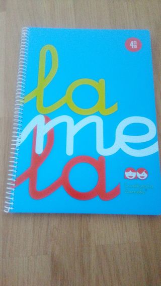 Cuaderno Matemáticas Lamela 4mm Nuevo