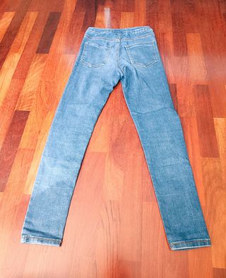 Pantalones vaqueros tiro alto niña Zara