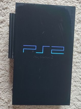 PlayStation 2 Negra con Accesorios y adaptador hdd