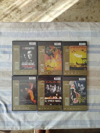 Lote 6 Películas DVD Drama/Historia/Guerra