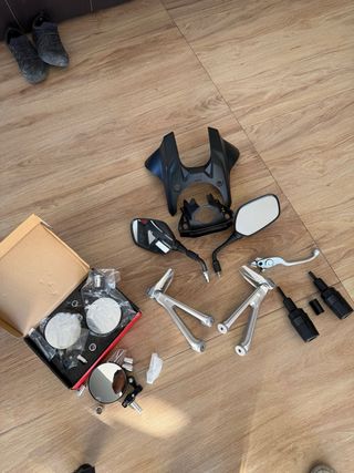 accesorios honda cb 650r 2024