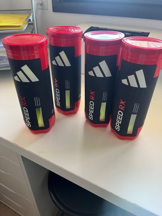 Pelotas Pádel Adidas Speed RX (4 tubos)