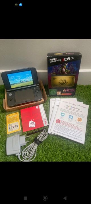 New Nintendo 3DS XL Edicion Zelda Majora's Mask