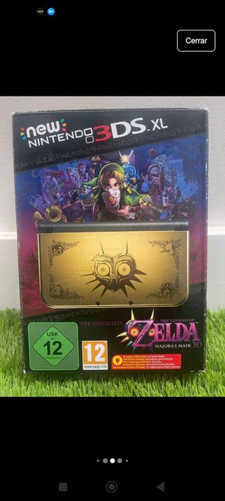New Nintendo 3DS XL Edicion Zelda Majora's Mask
