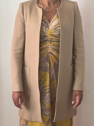 Chaqueta Zara Beige
