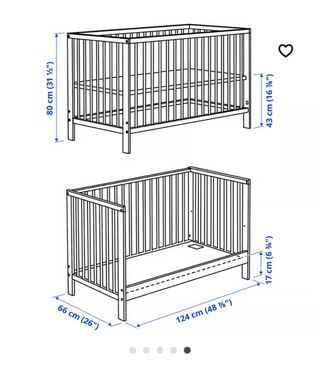 Cuna Gulliver IKEA 120x60 cm