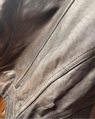 Chaqueta de Cuero Negra