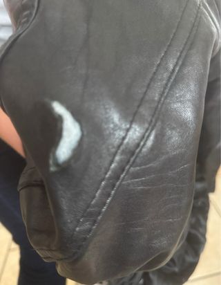 Chaqueta de Cuero Negra