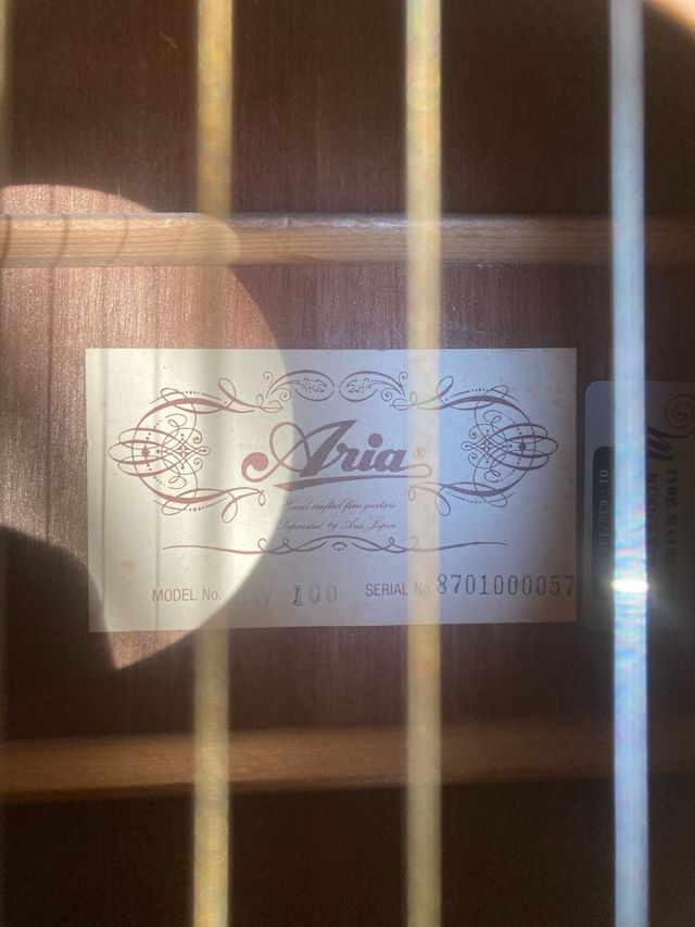 Chitarra Acustica Aria