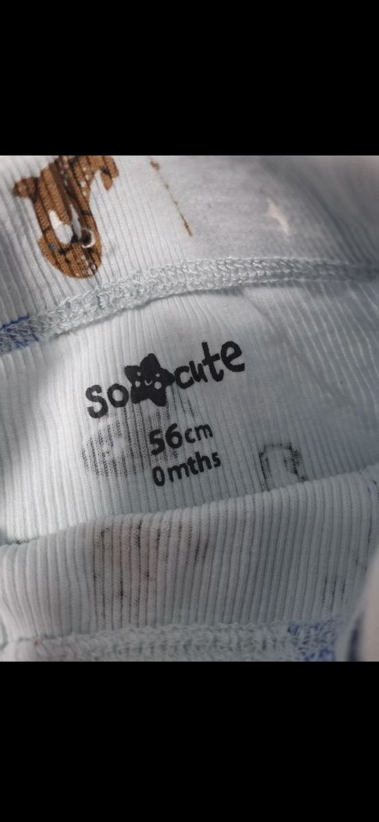 Pack 2 pantalones bebé estampados